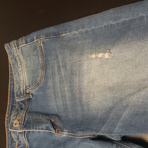 Denim Stretch walking Shorts - Picture 2 of 5